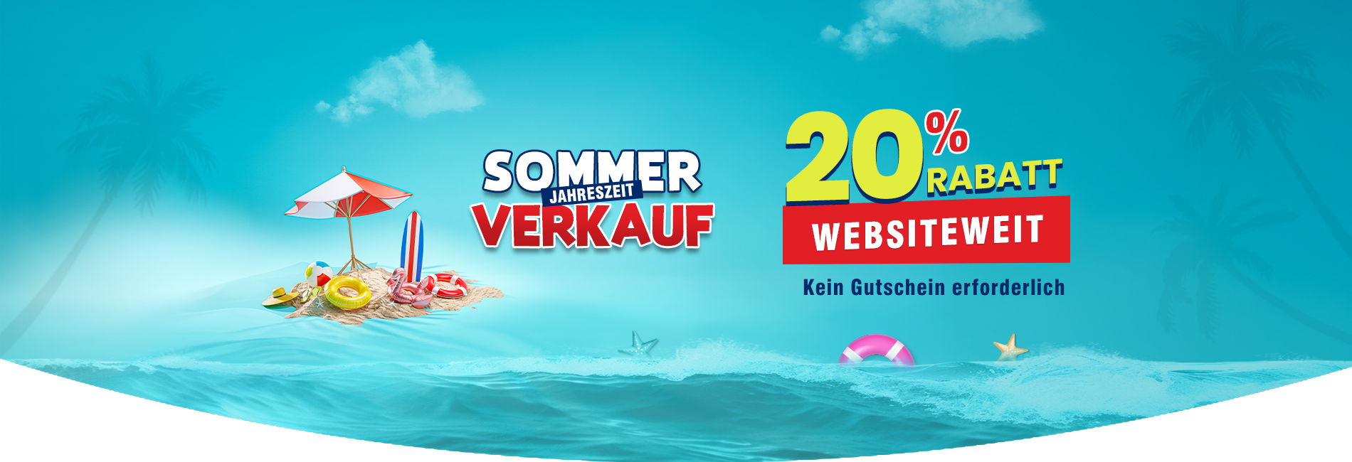 Verkauf Banner